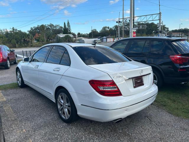 WDDGF8AB2EA956079 - 2014 MERCEDES-BENZ C 300 4MATIC WHITE photo 3