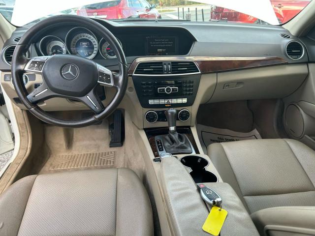 WDDGF8AB2EA956079 - 2014 MERCEDES-BENZ C 300 4MATIC WHITE photo 9