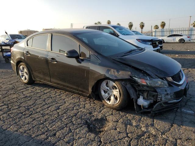 19XFB2E57DE063128 - 2013 HONDA CIVIC LX Սև լուսանկար 4