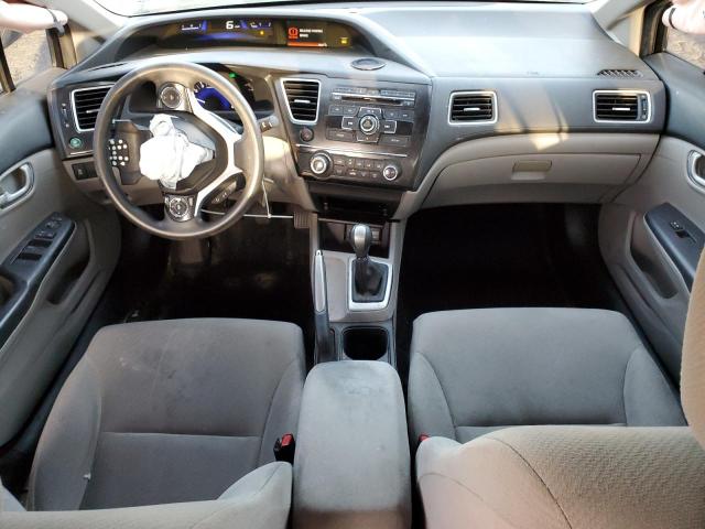 19XFB2E57DE063128 - 2013 HONDA CIVIC LX Սև լուսանկար 8