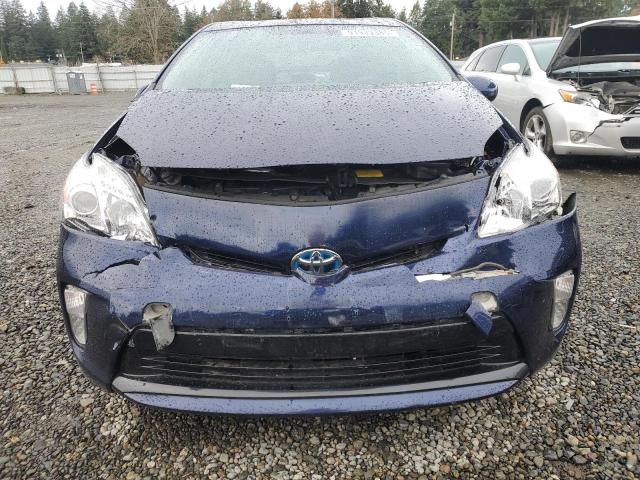 JTDKN3DU4F0398346 - 2015 TOYOTA PRIUS BLUE photo 5