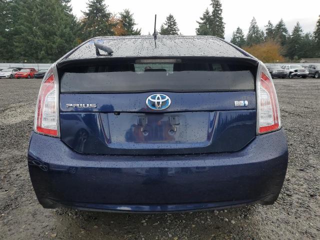 JTDKN3DU4F0398346 - 2015 TOYOTA PRIUS BLUE photo 6