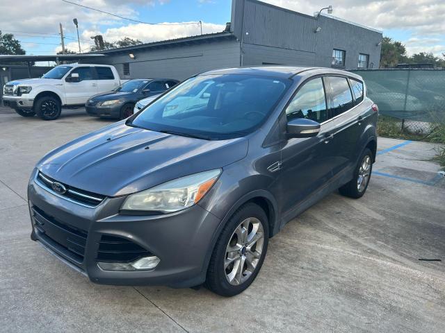 1FMCU0HX5DUA87973 - 2013 FORD ESCAPE SEL GRAY photo 2