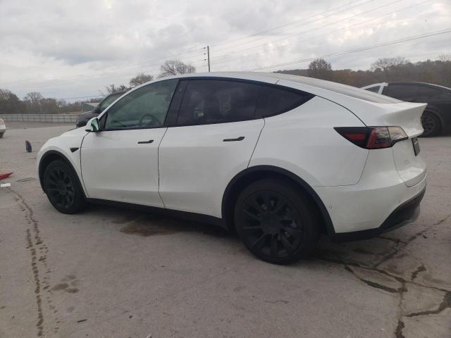 5YJYGDEE0MF248086 - 2021 TESLA MODEL Y WHITE photo 2