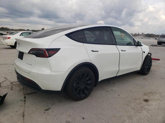 5YJYGDEE0MF248086 - 2021 TESLA MODEL Y WHITE photo 3