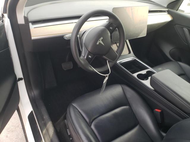5YJYGDEE0MF248086 - 2021 TESLA MODEL Y WHITE photo 8