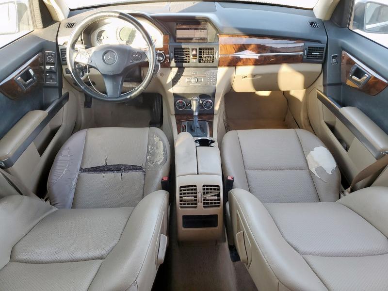 WDCGG5GB8CF809837 - 2012 MERCEDES-BENZ GLK 350 BLACK photo 8