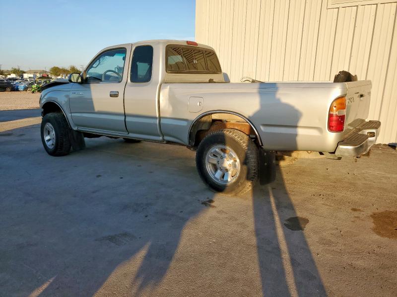 4TASM92NXYZ623560 - 2000 TOYOTA TACOMA XTRACAB PRERUNNER رمادي صورة 2