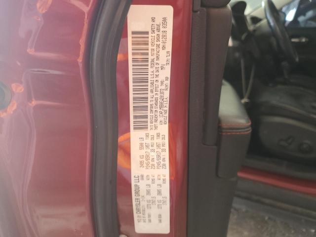 1C4PJMBB0EW201872 - 2014 JEEP CHEROKEE TRAILHAWK BURGUNDY photo 14