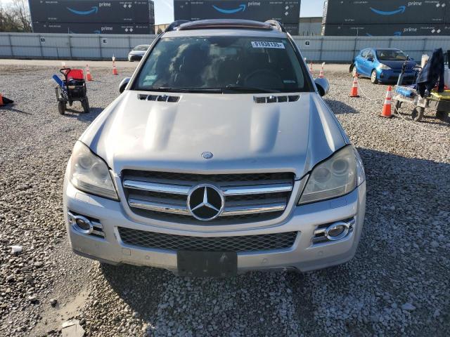 4JGBF71E47A253686 - 2007 MERCEDES-BENZ GL 450 4MATIC SILVER photo 5