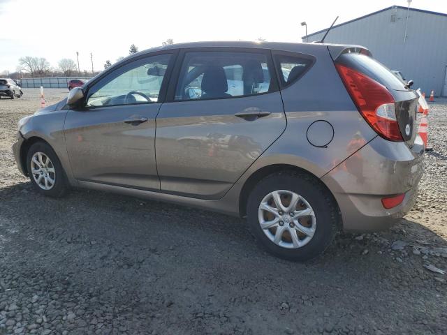 KMHCT5AE2DU115446 - 2013 HYUNDAI ACCENT GLS GRAY photo 2