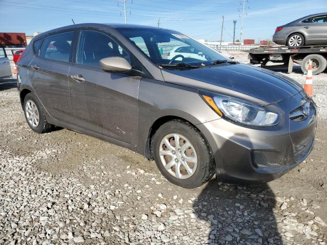 KMHCT5AE2DU115446 - 2013 HYUNDAI ACCENT GLS GRAY photo 4