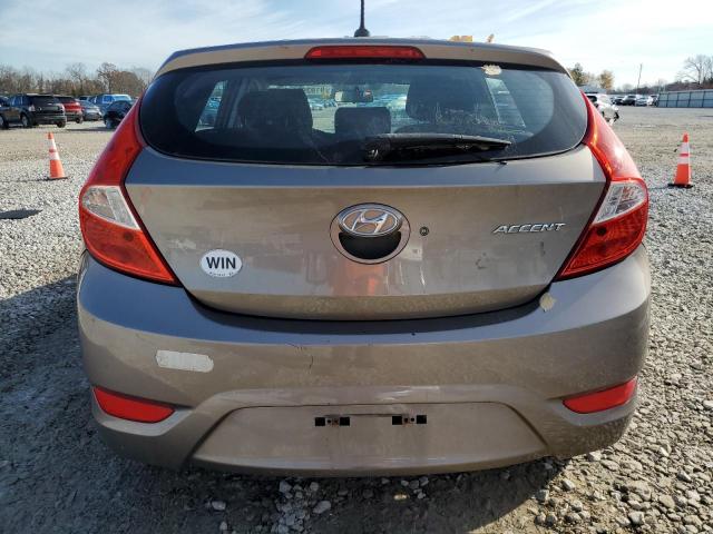 KMHCT5AE2DU115446 - 2013 HYUNDAI ACCENT GLS GRAY photo 6