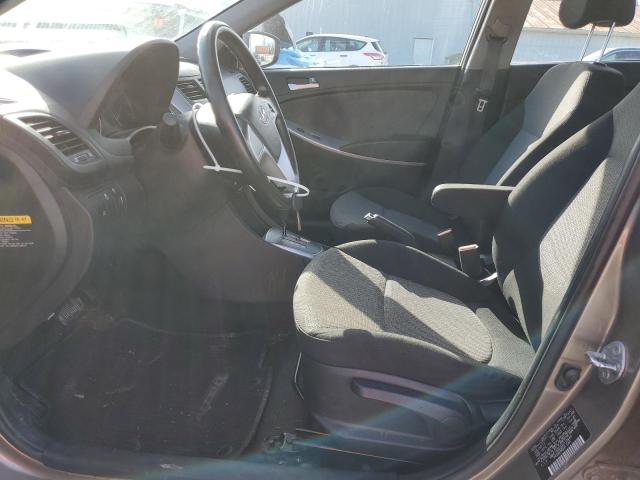 KMHCT5AE2DU115446 - 2013 HYUNDAI ACCENT GLS GRAY photo 7