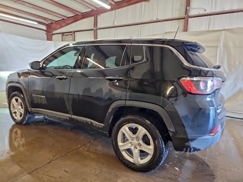 3C4NJDAN5PT570268 - 2023 JEEP COMPASS SPORT Чорний фото 2