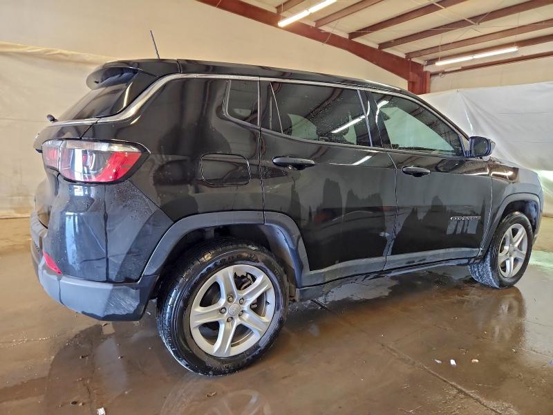 3C4NJDAN5PT570268 - 2023 JEEP COMPASS SPORT Чорний фото 3
