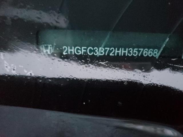 2HGFC3B72HH357668 - 2017 HONDA CIVIC EXL WHITE photo 12