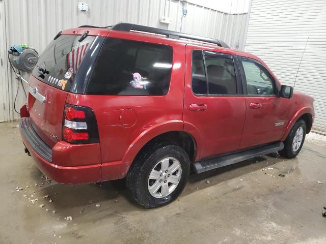 1FMEU73E98UA59509 - 2008 FORD EXPLORER XLT RED photo 3