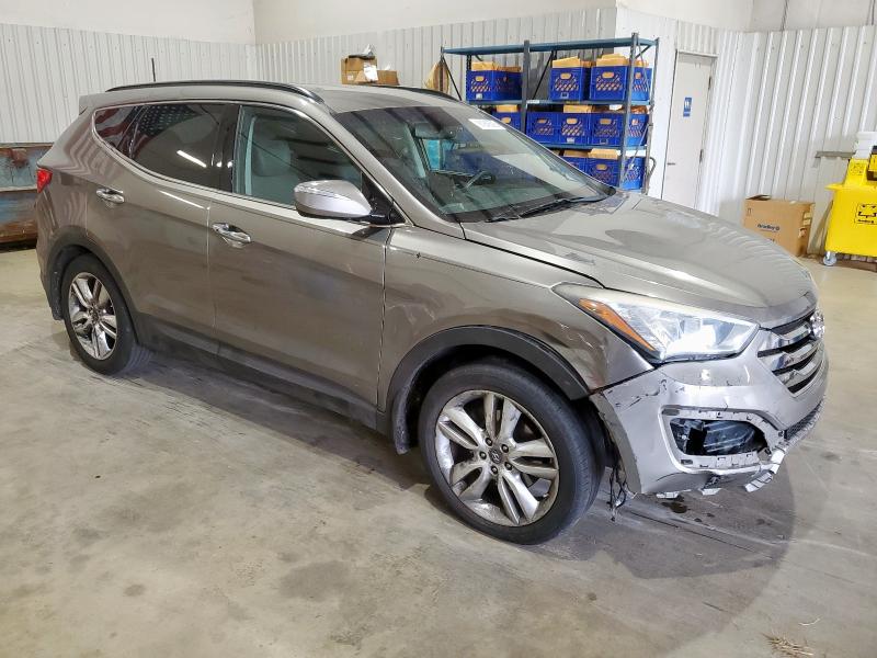 5XYZU3LA8DG086997 - 2013 HYUNDAI SANTA FE S TAN photo 4