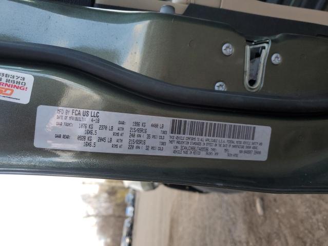 3C4NJCAB8JT409596 - 2018 JEEP COMPASS SPORT GREEN photo 14