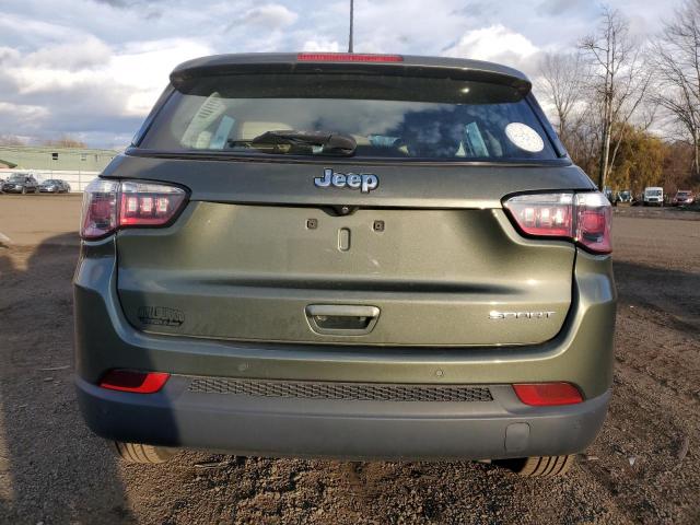 3C4NJCAB8JT409596 - 2018 JEEP COMPASS SPORT GREEN photo 6