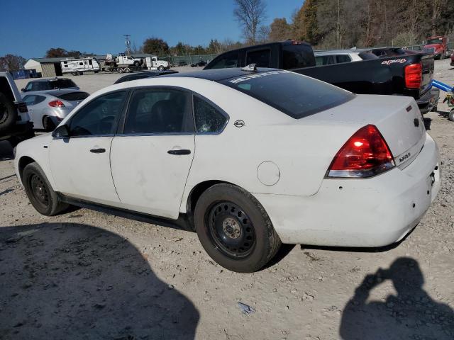 2G1WD5E39D1257269 - 2013 CHEVROLET IMPALA POLICE თეთრი ფოტო 2