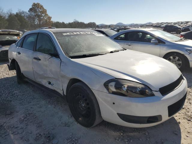2G1WD5E39D1257269 - 2013 CHEVROLET IMPALA POLICE თეთრი ფოტო 4