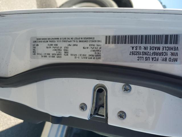 1C6RR6FT2NS152267 - 2022 RAM 1500 CLASS TRADESMAN თეთრი ფოტო 12