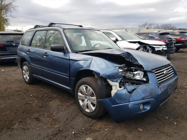 JF1SG63658H707525 - 2008 SUBARU FORESTER 2.5X BLUE photo 4