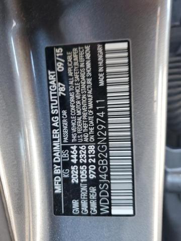 WDDSJ4GB2GN297411 - 2016 MERCEDES-BENZ CLA 250 4MATIC SILVER photo 12