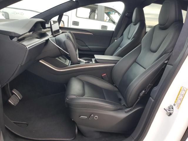 7SAXCBE63NF357327 - 2022 TESLA MODEL X WHITE photo 7