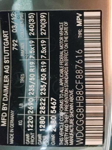 WDCGG8HB8CF887616 - 2012 MERCEDES-BENZ GLK 350 4MATIC SILVER photo 13