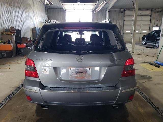 WDCGG8HB8CF887616 - 2012 MERCEDES-BENZ GLK 350 4MATIC SILVER photo 6