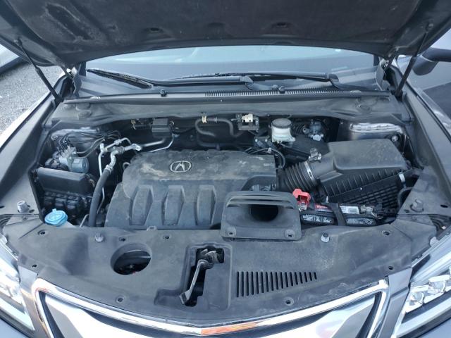 5J8TB3H59JL015221 - 2018 ACURA RDX TECHNOLOGY GRAY photo 12