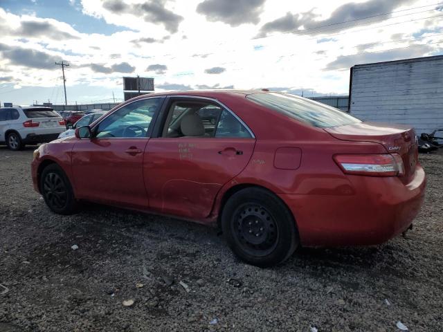 4T1BF3EK1AU021321 - 2010 TOYOTA CAMRY BASE RED photo 2