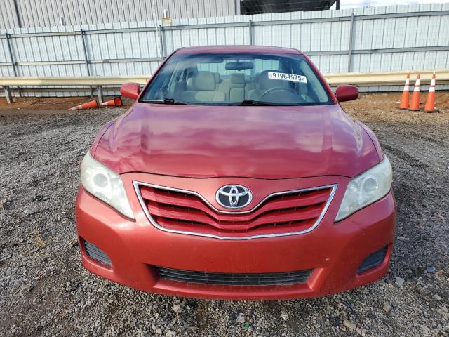 4T1BF3EK1AU021321 - 2010 TOYOTA CAMRY BASE RED photo 5