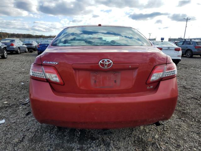 4T1BF3EK1AU021321 - 2010 TOYOTA CAMRY BASE RED photo 6