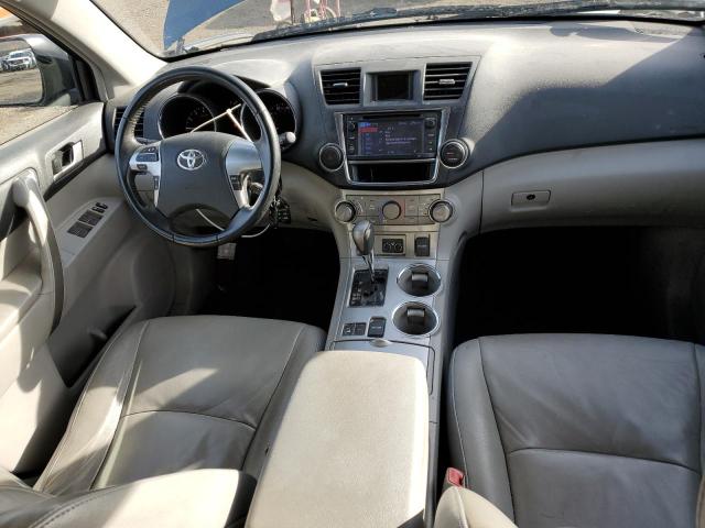 5TDBK3EH0DS211799 - 2013 TOYOTA HIGHLANDER BASE أزرق صورة 8