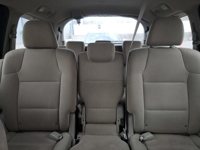 5FNRL5H43CB136924 - 2012 HONDA ODYSSEY EX MAROON photo 10