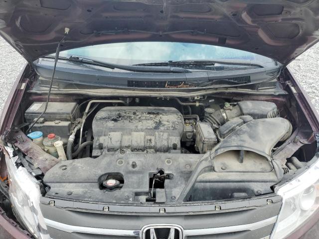 5FNRL5H43CB136924 - 2012 HONDA ODYSSEY EX MAROON photo 12