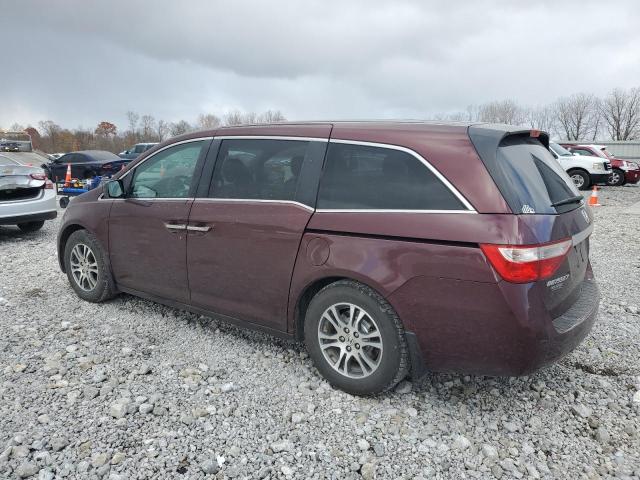 5FNRL5H43CB136924 - 2012 HONDA ODYSSEY EX MAROON photo 2