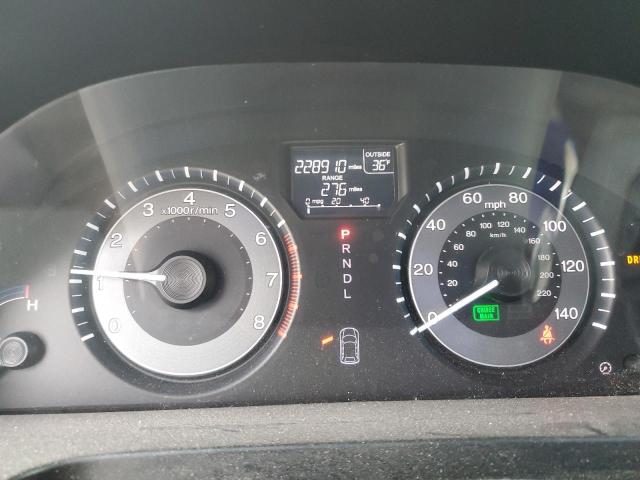 5FNRL5H43CB136924 - 2012 HONDA ODYSSEY EX MAROON photo 9