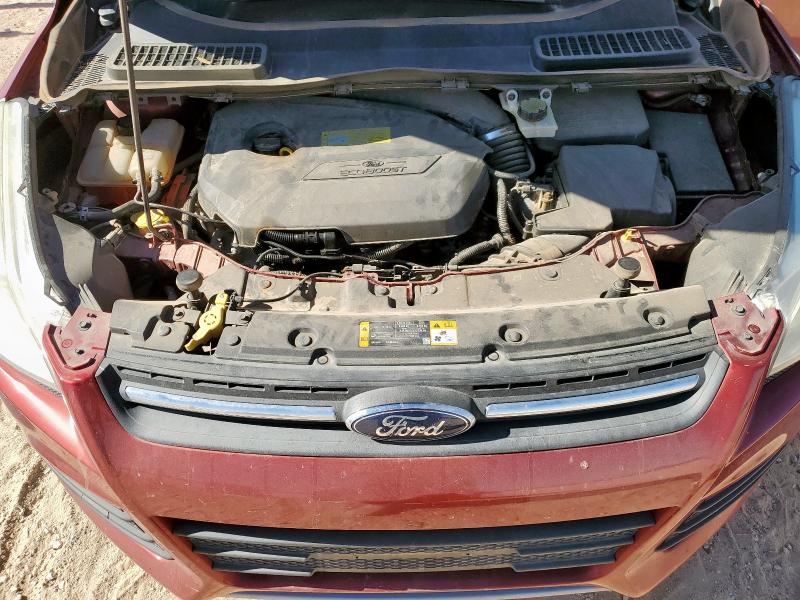 1FMCU0GX1DUD90718 - 2013 FORD ESCAPE SE 栗色 照片 12