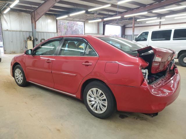 4T4BF1FK2DR304713 - 2013 TOYOTA CAMRY L RED photo 2