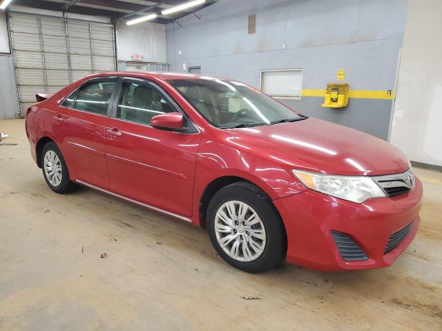 4T4BF1FK2DR304713 - 2013 TOYOTA CAMRY L RED photo 4