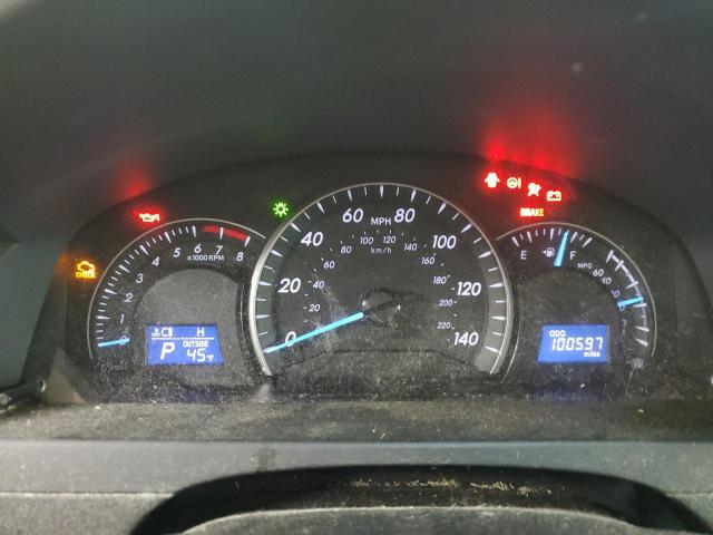 4T4BF1FK2DR304713 - 2013 TOYOTA CAMRY L RED photo 9