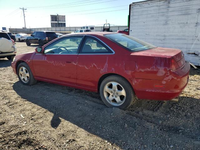 1HGCG2257YA024414 - 2000 HONDA ACCORD EX RED photo 2