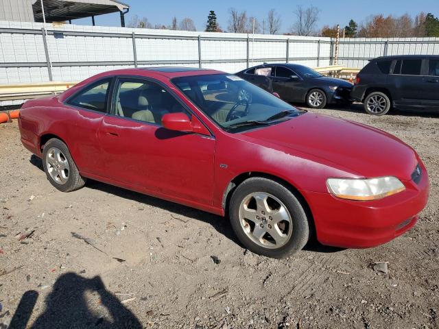 1HGCG2257YA024414 - 2000 HONDA ACCORD EX RED photo 4