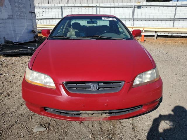 1HGCG2257YA024414 - 2000 HONDA ACCORD EX RED photo 5