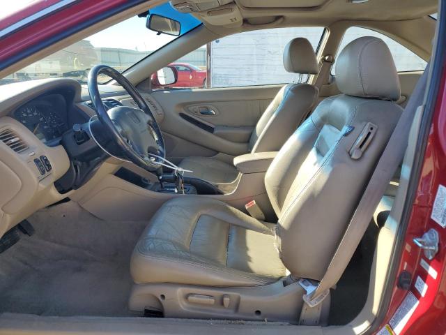 1HGCG2257YA024414 - 2000 HONDA ACCORD EX RED photo 7